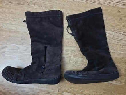 Photo of free Clarks Ladies' Suede Boots UK Size 4 (Charlton SE7) #1