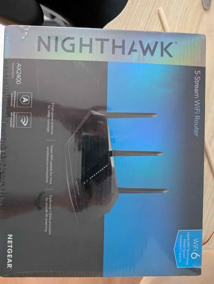 Photo of free Netgear WiFi router ( AX2400) (1533 Templeton Pl) #1