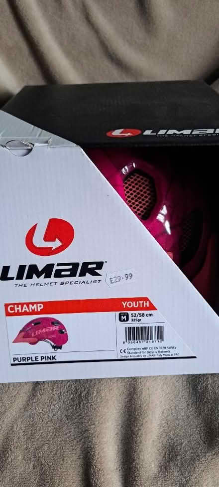 Photo of free Medium girls cycle helmet new (Churchgate EN8) #3