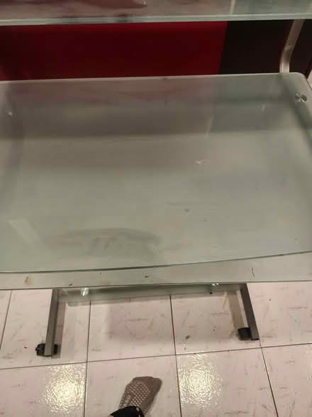 Photo of free Sturdy glass computer Desk (Canarsie, Brooklyn) #1