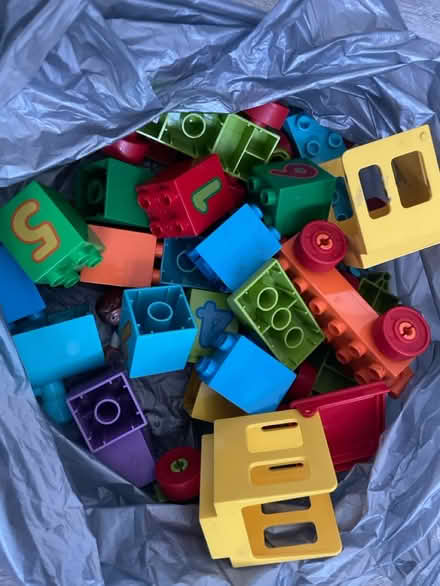 Photo of free Assorted number train blocks (Fairbrae EH11) #1