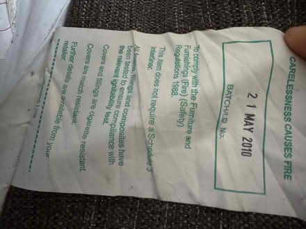 Photo of free M&S chaise sofa (urgent collection) (Watton at Stone SG14) #2