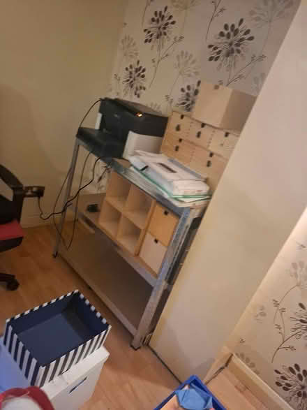 Photo of free metal and wood shelves (Armley LS12) #3