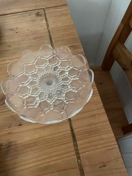 Photo of free Glass cake stand (Camberley) #1