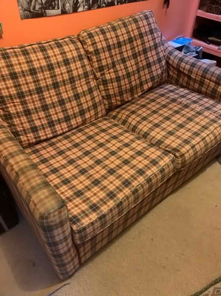 Photo of free tartan sofa (Bowbridge GL5) #1