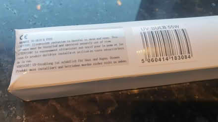 Photo of free Ultra violet bulb for koi carp, 20". (Creigiau CF15) #1