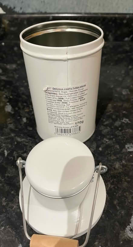 Photo of free Little Metal Churner Container (Titchfield Common PO14) #3