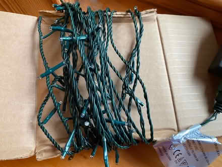 Photo of free Blue and white Christmas lights (AB25) #3