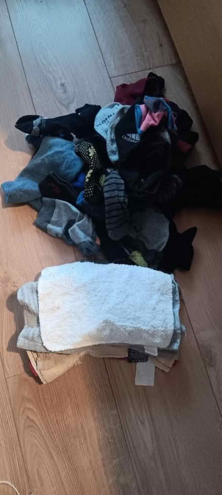Photo of free Bag of old odd socks and rags (Oxley WV10) #1
