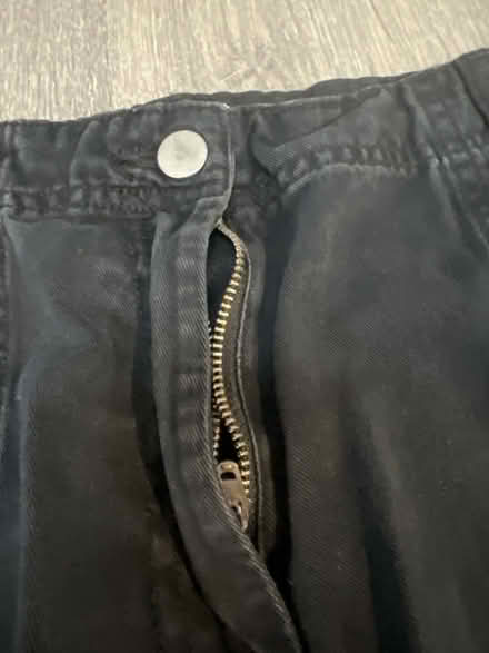 Photo of free Black Cargo Trousers. Size 10. Good condition (Southsea PO4) #4