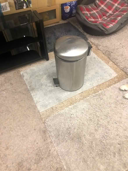Photo of free Small steel waste bin (Wrexham) #4