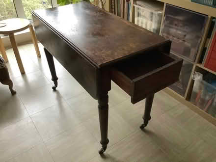 Photo of free Drop leaf table (Cambrian Gate TW10) #2