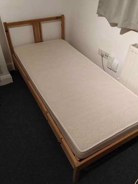 Photo of free Ikea single bed and mattress (333 Meadow Lane OX4) #1