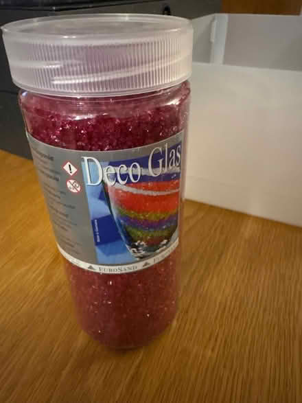 Photo of free Deco glass -red (Lightwater GU18) #1