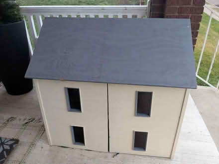 Photo of free habdmad wooden dollhouse (Newport KY) #1