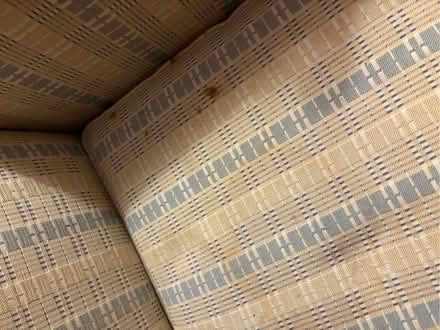 Photo of free 2seat sofa on wheels and an armchair (Shepherds Bush W11) #2