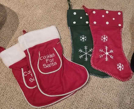 Photo of free 4 Large Christmas Stockings (Baseline & Greenbank) #1