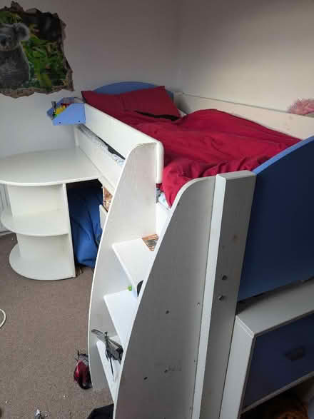 Photo of free Stompa cabin bed with desk (Whinmoor LS14) #1