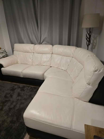 Photo of free Corner sofa & Footstool (DE21 6RJ) #3