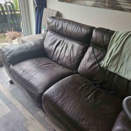Photo of free brown electric recliner (Caldecott OX14) #3