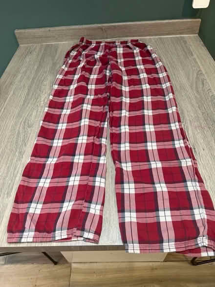Photo of free Red check pyjama bottoms. 12-14yrs. Good condition. (Southsea PO4) #1
