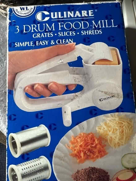 Photo of free Drum grater and slicer (Ashford TW15) #1