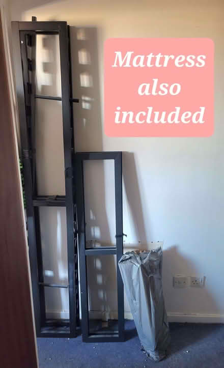 Photo of free Small Double aka Queen Size bed & mattress (Cherry Hinton Ward CB1) #1