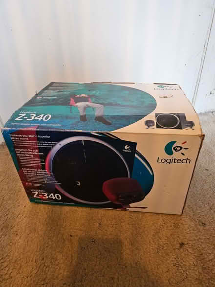Photo of free Logitech Z-340 2.1 Computer Speaker System (Leslie KY6) #1