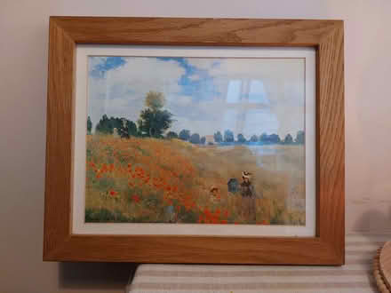 Photo of free Monet print in oak frame (Southsea PO4) #1