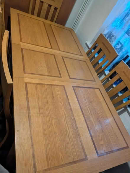 Photo of free Dining table and 6 chairs (TR20) #1