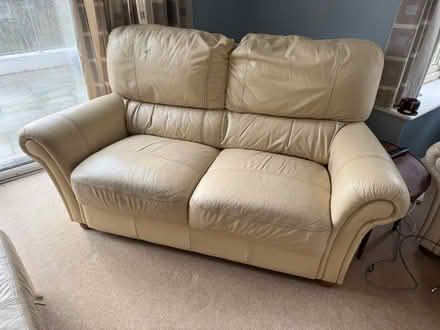 Photo of free Leather 2 seater (Benenden TN17) #1