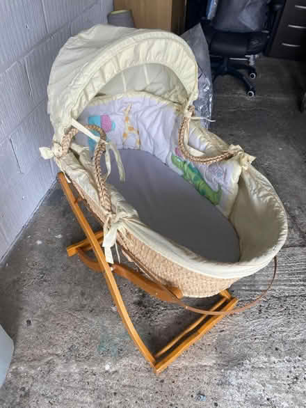 Photo of free Baby both and moza's basket (Islington N7) #4