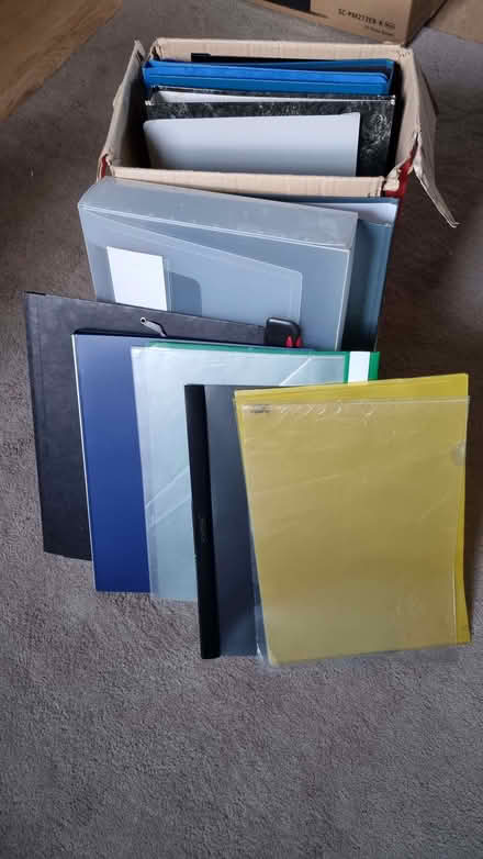 Photo of free Some empty files (St Margarets TW1) #2