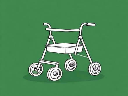 Photo of 4 wheeled rollator (Hastings TN34) #1