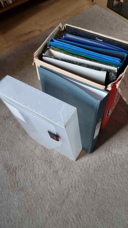 Photo of free Some empty files (St Margarets TW1) #1