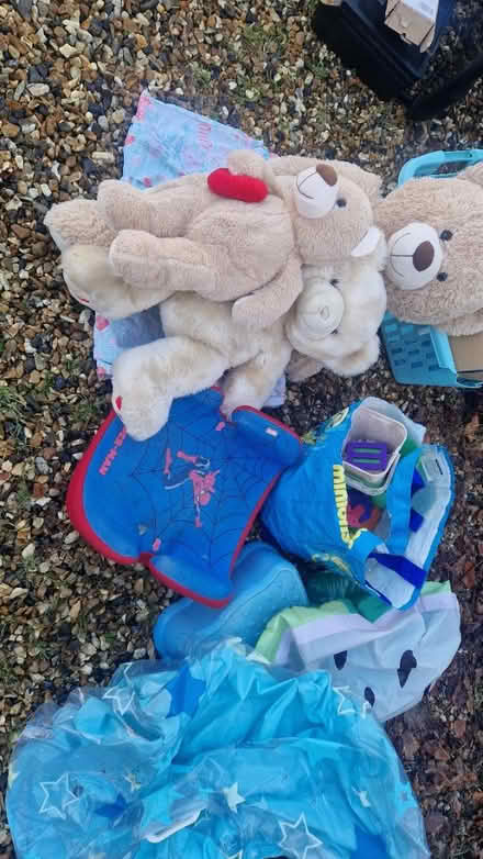 Photo of free 3 bears beach stuff booster seat (Wymondham) #1