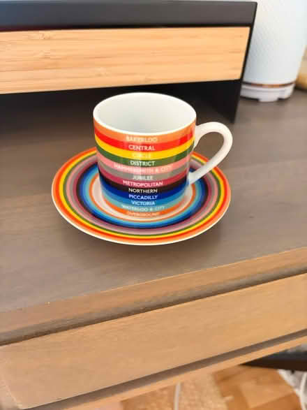 Photo of free 4 London underground espresso cups (Chelsea SW3) #1