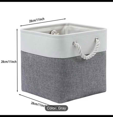 Photo of free 6 x Fabric Toy/Storage cubes. New. (Busk OL9) #2