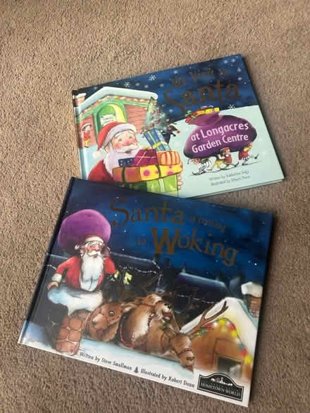 Photo of free 2 Xmas story books (Bisley Woking GU24) #1