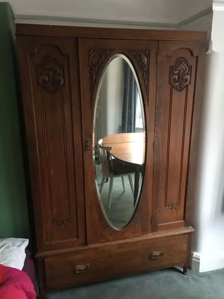Photo of free Wardrobe with mirror 192x123x44 (Alexandra Park M16) #2