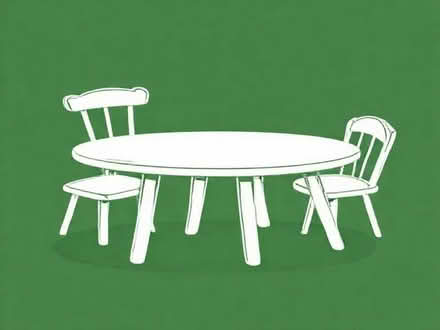 Photo of free Small White Children's Table (DA2) #1