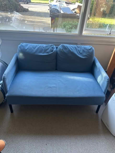 Photo of free Blue ikea sofa (South Woodford, E18) #1