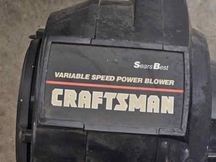 Photo of free Craftsman leaf blower vacuum (cord) (SW Santa Clara) #2