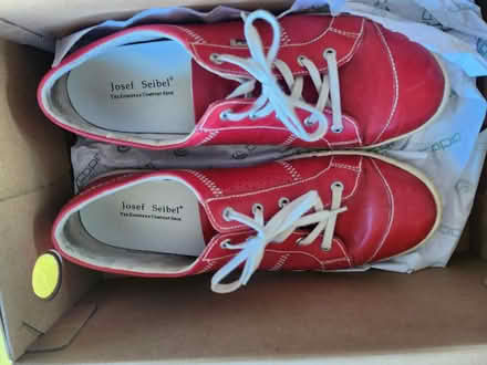 Photo of free Red Josef Seibel sneakers size 42 (Maple Leaf / Northgate) #1