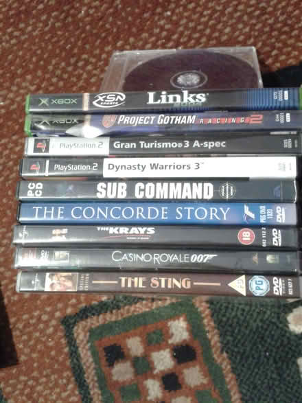 Photo of free Collection of Cassettes and DVDs and Xbox and pc Games (Lower Earley RG6) #2