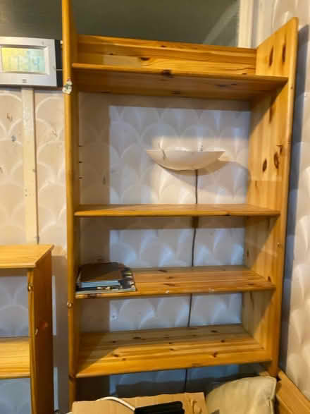 Photo of free Wooden shelvea (Brixton Sw2 1SX) #1