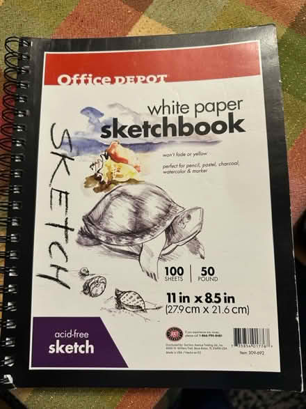 Photo of free Sketchbook (Burlington near Woburn line) #1