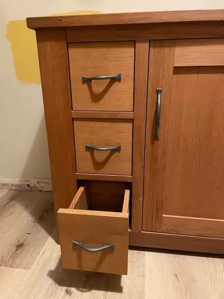 Photo of free Oak small sideboard (Horsforth LS18) #2