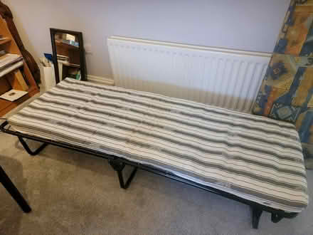 Photo of free Folding down bed + spare mattress (Billingham TS22) #3