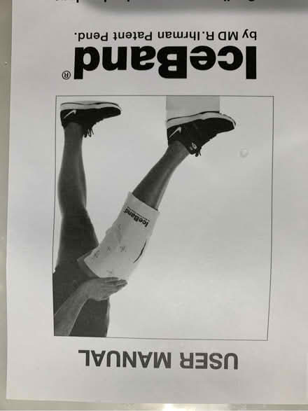 Photo of free Ice band knee cooling compression support (City Centre NR3) #1